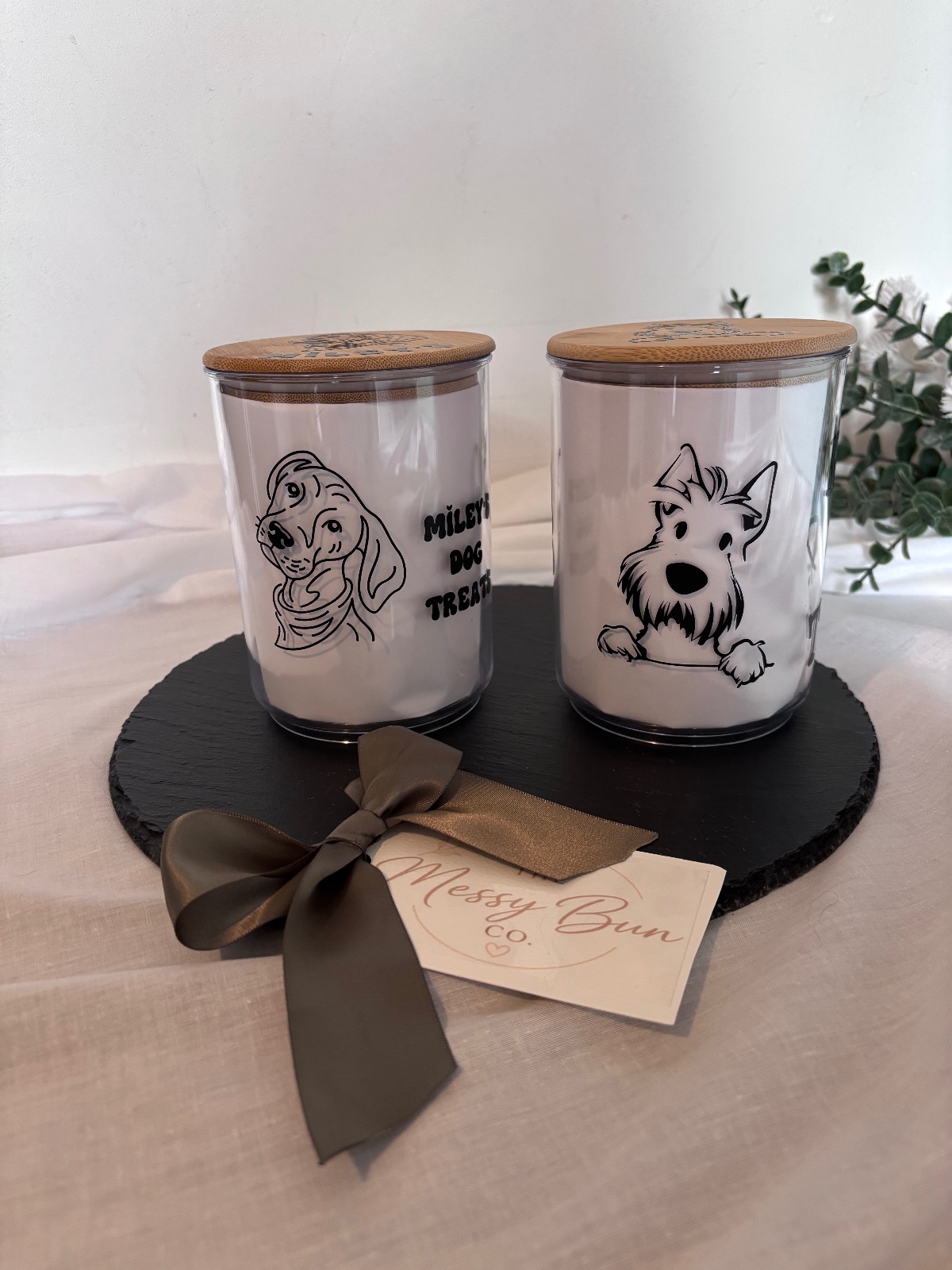 Personalised Dog & Cat Treat Container