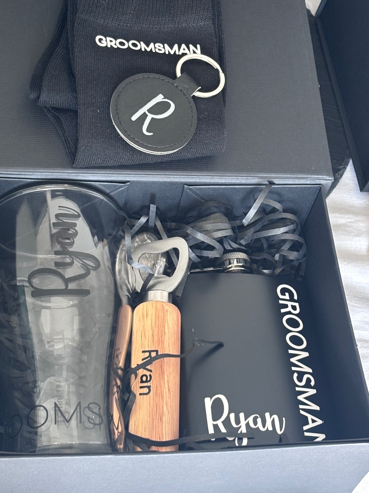 Personalised Grooms Gift Box